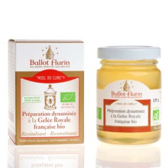 Miel de cure - miel hautes pyrénées et gelée royale bio Ballot flurin-11569