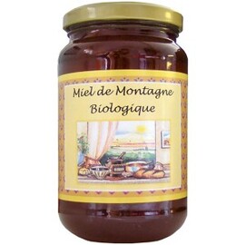 Miel de montagne bio - 500 grammes - divers - mellidor -136917
