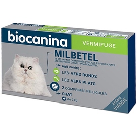 Milbetel chat - 2.0  - vermifuge - biocanina -206036
