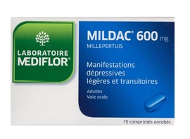 Mildac 600mg - 15 comprimés - mediflor -192554
