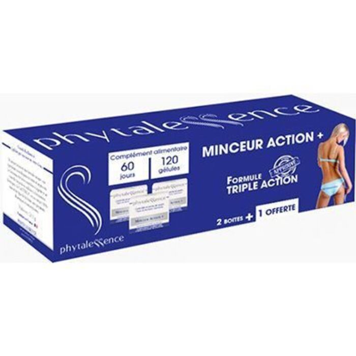 Photo de Minceur action+ lot de 3x40 gélules Phytalessence Minceur action+ lot de 3x40 gélules Phytalessence-210577
