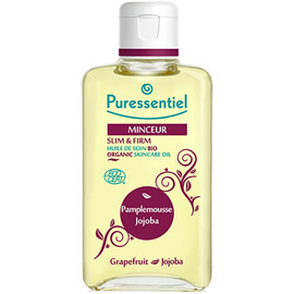 Minceur huile de soin bio - 100.0 ml - massage bio - puressentiel PAMPLEMOUSSE - JOJOBA-13338