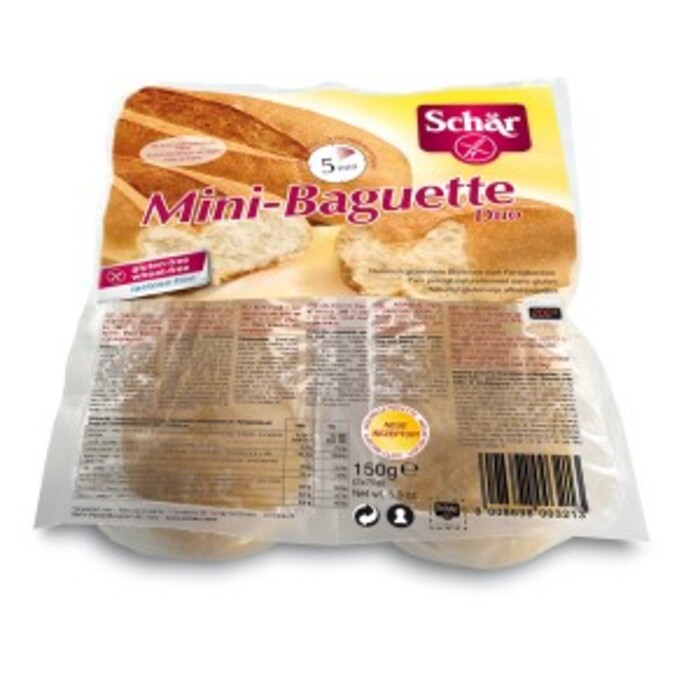 Photo de Mini baguettes duo - 2 x 75 g Schar Mini baguettes duo - 2 x 75 g Schar-138200