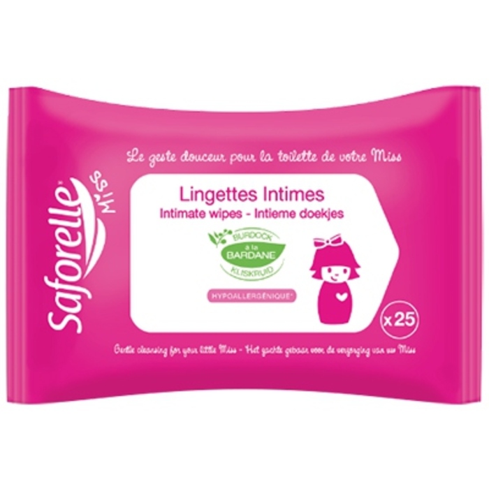 Miss lingettes intimes x25 Saforelle-205931