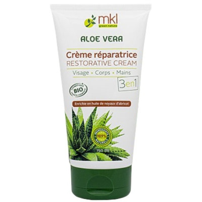 Photo de Mkl crème réparatrice 3en1 aloe vera - 150ml Mkl Mkl crème réparatrice 3en1 aloe vera - 150ml Mkl-204928