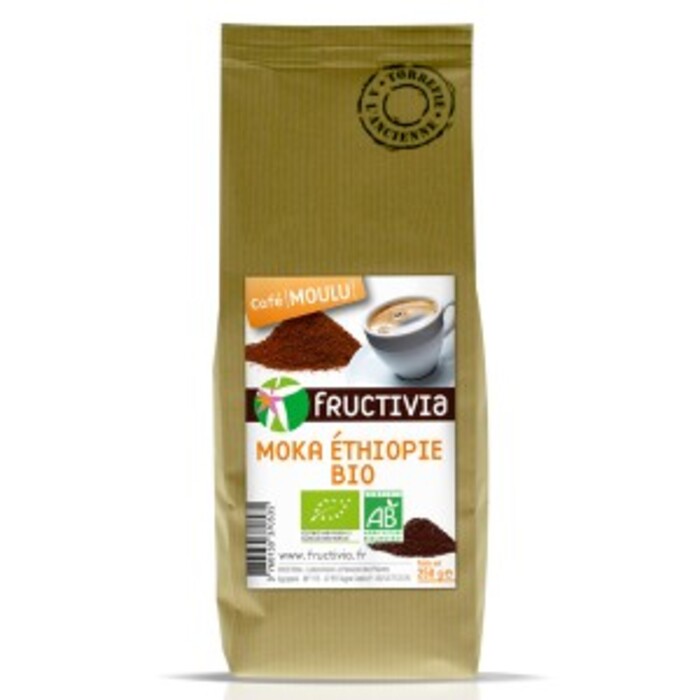 Photo de Moka d'ethiopie bio - sachet 250 g Fructivia Moka d'ethiopie bio - sachet 250 g Fructivia-139893