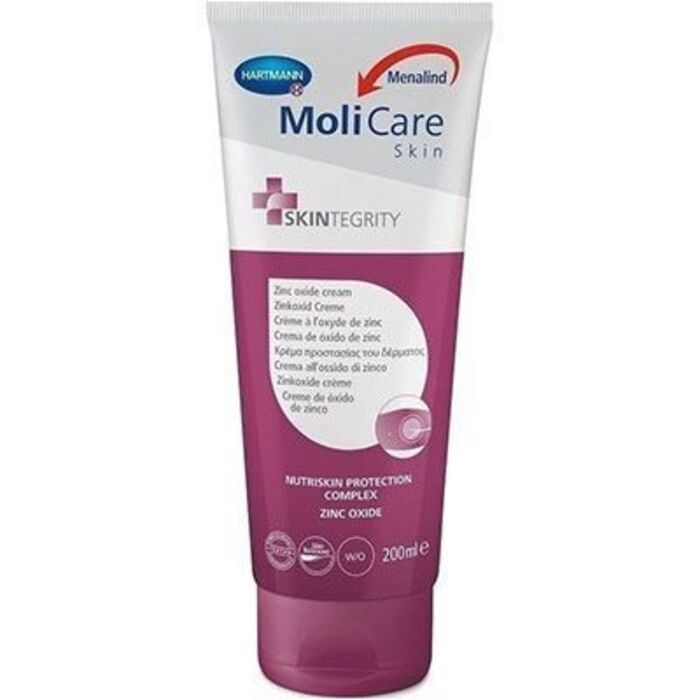 Photo de Molicare skin crème à l'oxyde de zinc 200ml Hartmann Molicare skin crème à l'oxyde de zinc 200ml Hartmann-222446