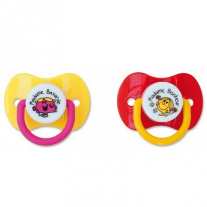 Photo de Monsieur madame set sucettes 0-6mois madame Babytolove Monsieur madame set sucettes 0-6mois madame Babytolove-201402