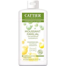Moussant Familial Bio - 500.0 ml - Gels Douche - Cattier Corps et cheveux-1521