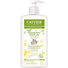 Moussant Familial Pompe Bio 1L - divers - Cattier -188894