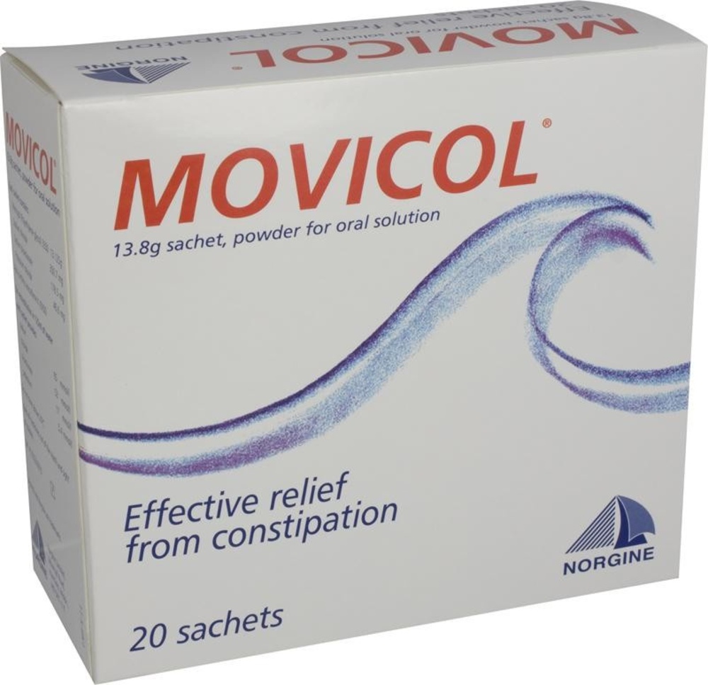 Movicol constipation 20 sachets Prix