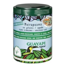 Muirapuama satéré mawé - 80.0 unites - Compléments alimentaires en poudre et gélules - Guayapi Le tonus physique sous toutes ses formes-9288