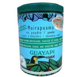 Muirapuama satéré mawé poudre - 50.0 g - Compléments alimentaires en poudre et gélules - Guayapi Le tonus physique sous toutes ses formes-9287
