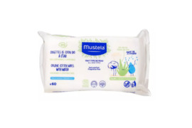MUST BB LINGETTES EAU BIO 60 - Toilette - Mustela -231021