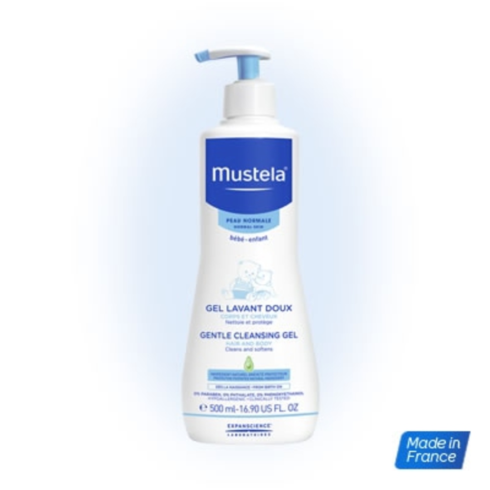 Photo de Mustela gel lavant doux - 500ml Mustela Mustela gel lavant doux - 500ml Mustela-205591