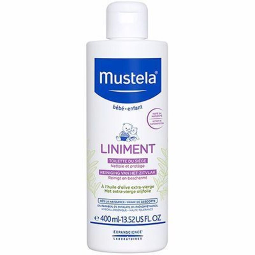 Photo de Mustela liniment 400ml Mustela Mustela liniment 400ml Mustela-214471