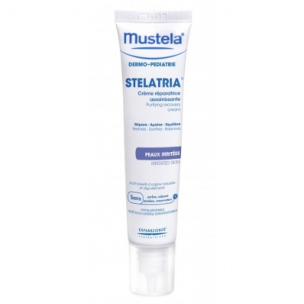 Photo de Mustela stelatria crème réparatrice assainissante - 40ml Mustela Mustela stelatria crème réparatrice assainissante - 40ml Mustela-17307