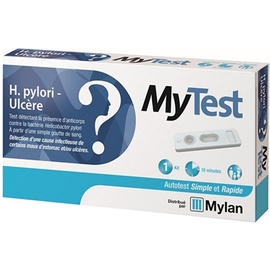 Mytest autotest h. pylori-ulcère - 1 kit - mylan -206489