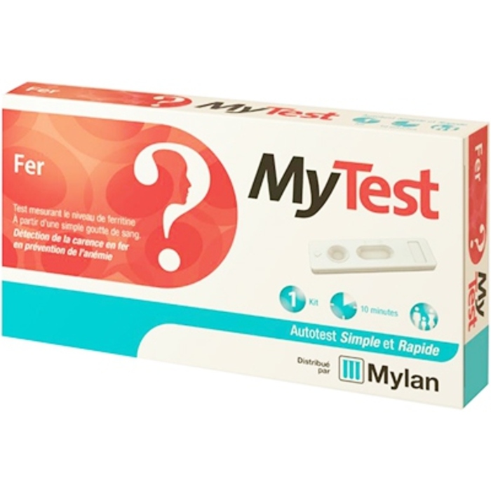 Photo de Mytest fer - 1 kit Mylan Mytest fer - 1 kit Mylan-206207