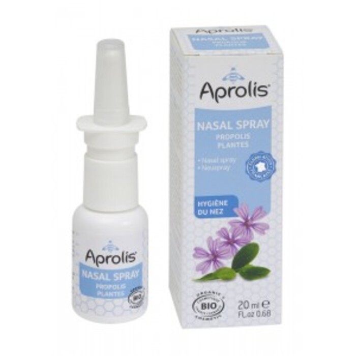 Photo de Nasal spray à la propolis 5 extraits de plante et 4 he bio Aprolis Nasal spray à la propolis 5 extraits de plante et 4 he bio Aprolis-14839