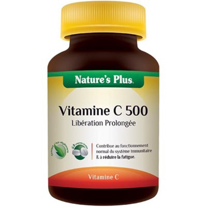 Nature's plus vitamine c 500 - 60 comprimés sécables Nature plus-8740