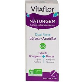 Naturgem stress anxiété bio 60ml - vitaflor -222818