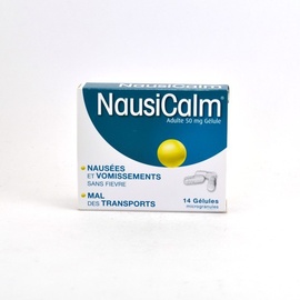 NAUSICALM Adultes 50 mg - 14 gélules - NOGUES LABORATOIRES -193008