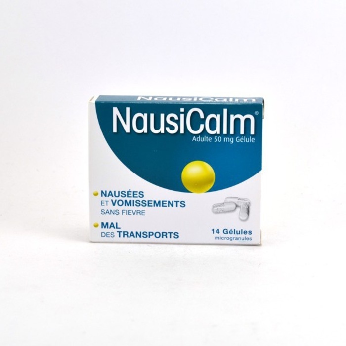 Nausicalm adultes 50 mg - 14 gélules Nogues laboratoires-193008
