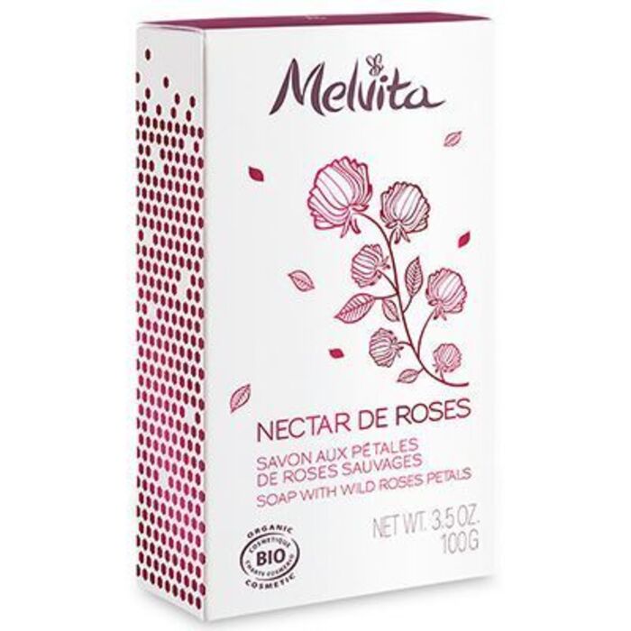 Photo de Nectar de roses savon bio 100g Melvita Nectar de roses savon bio 100g Melvita-213387