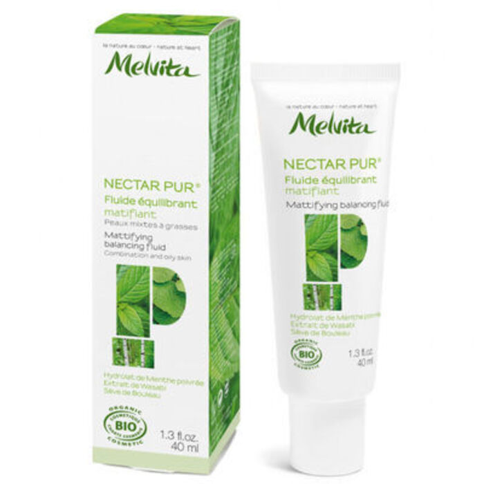 Photo de Nectar pur fluide equilibrant matifiant bio 40ml Melvita Nectar pur fluide equilibrant matifiant bio 40ml Melvita-213389