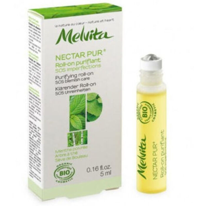 Photo de Nectar pur roll-on purifiant sos imperfections bio 5ml Melvita Nectar pur roll-on purifiant sos imperfections bio 5ml Melvita-213390