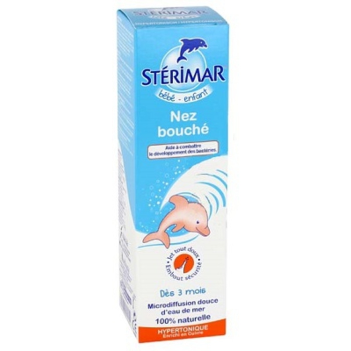 Photo de Nez bouché bébé enfant spray nasal Sterimar Nez bouché bébé enfant spray nasal Sterimar-107337