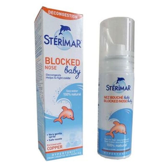 Photo de Nez bouché bébé enfant spray nasal 50ml Sterimar Nez bouché bébé enfant spray nasal 50ml Sterimar-202568