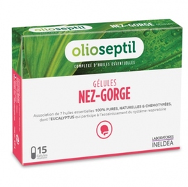 Nez-gorge - 15.0 unites - aromathérapie - olioseptil -137201