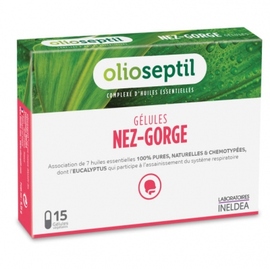 Nez-gorge - 15.0 unites - Aromathérapie - Olioseptil -137201