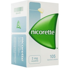 NICORETTE Menthe Glaciale 2mg Sans Sucre - 105 gommes - JOHNSON & JOHNSON -194070