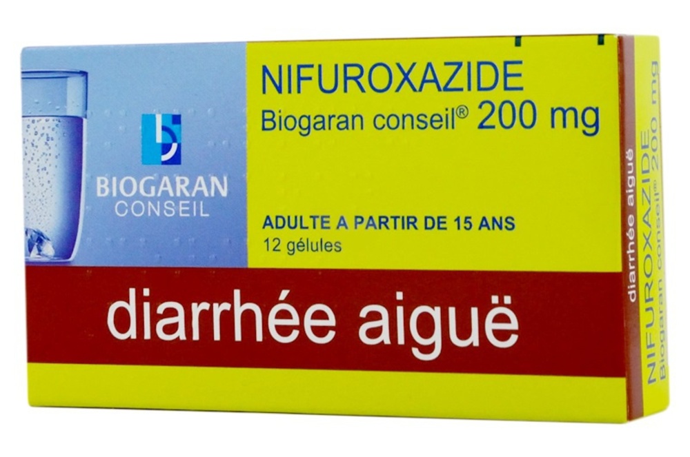 Photo de Nifuroxazide conseil 200mg - 12 gélules Biogaran Nifuroxazide conseil 200mg - 12 gélules Biogaran-192617