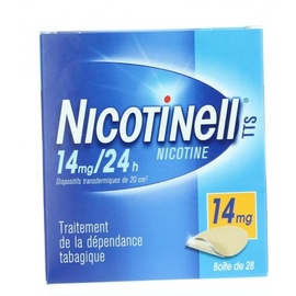 Niquitin 14mg/24h - 28 patchs - laboratoire gsk -206850