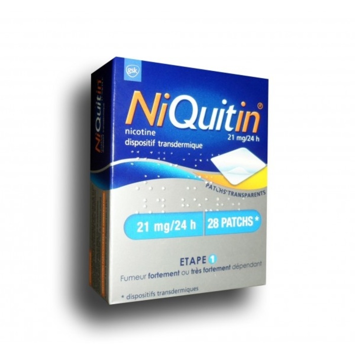 Photo de Niquitin 21mg/24h - 28 patchs Laboratoire gsk Niquitin 21mg/24h - 28 patchs Laboratoire gsk-194282