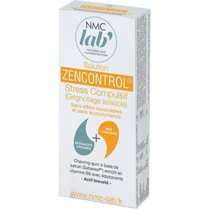 Photo de Nmc lab solution zencontrol gommes à mâcher x10 Nmc lab Nmc lab solution zencontrol gommes à mâcher x10 Nmc lab-227076