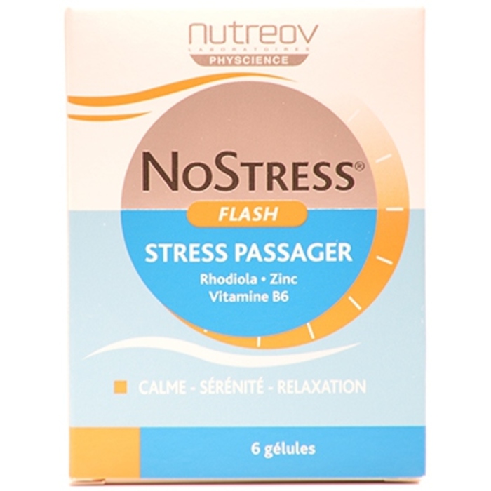 Photo de No stress flash - 6 gélules Nutreov No stress flash - 6 gélules Nutreov-205332