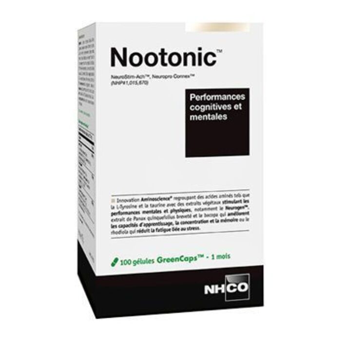 Photo de Nootonic 100 gélules Nhco Nootonic 100 gélules Nhco-219357