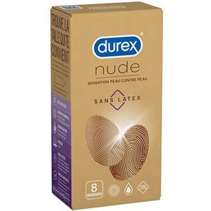 Photo de Nude sans latex 8 préservatifs Durex Nude sans latex 8 préservatifs Durex-229233
