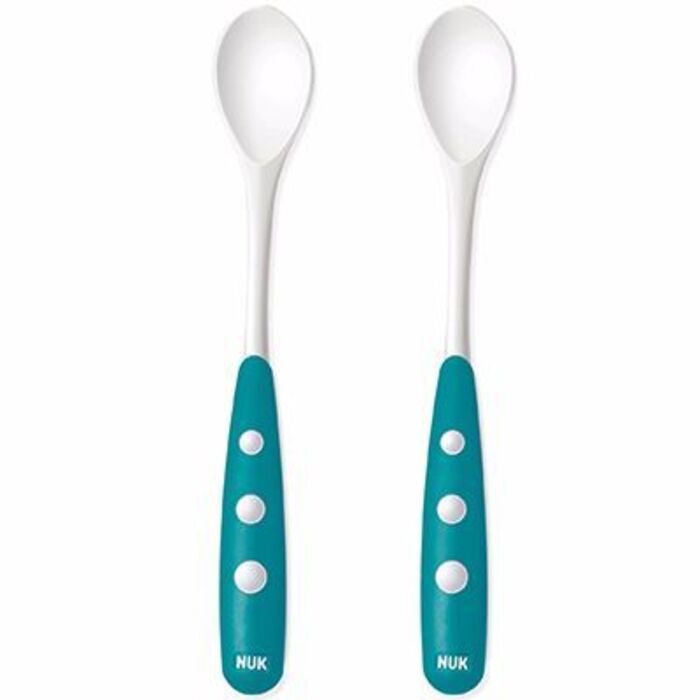Photo de Nuk 2 cuillères petits pots turquoise Nuk Nuk 2 cuillères petits pots turquoise Nuk-214852