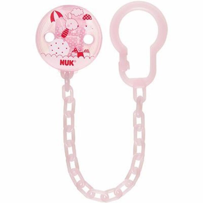 Photo de Nuk attache-sucette rose Nuk Nuk attache-sucette rose Nuk-214898