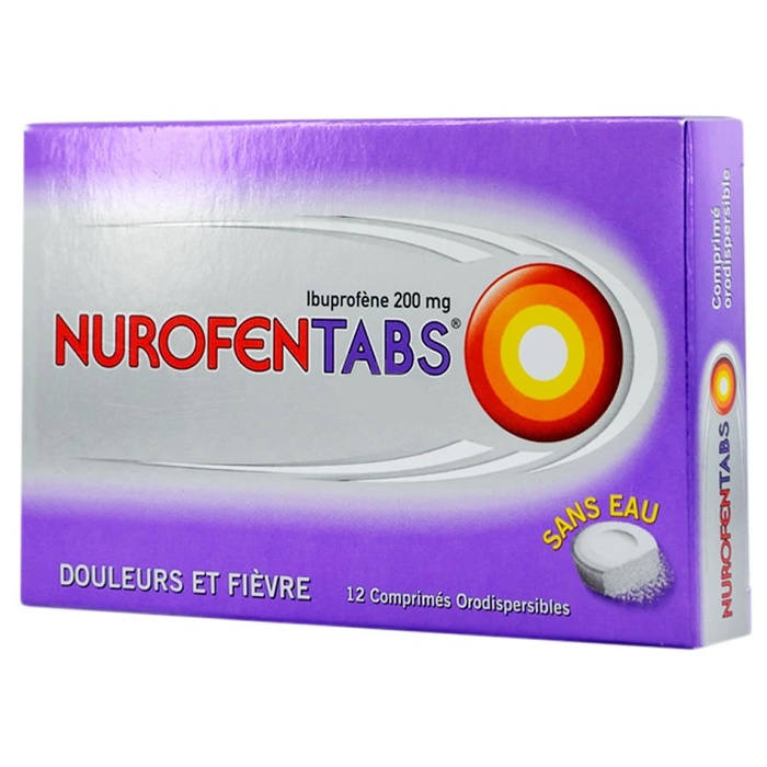 Photo de Nurofentabs 200mg douleurs et fièvre arôme menthe 12 comprimés orodispersibles Reckitt benckiser Nurofentabs 200mg douleurs et fièvre arôme menthe 12 comprimés orodispersibles Reckitt benckiser-192827