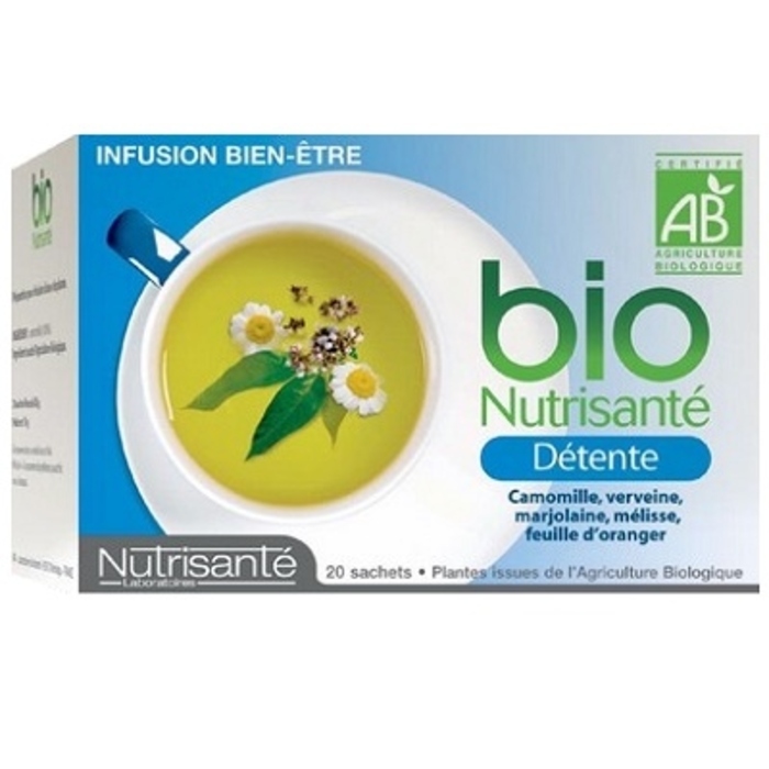 Photo de Nutrisante infusion bio détente Nutrisanté Nutrisante infusion bio détente Nutrisanté-194769