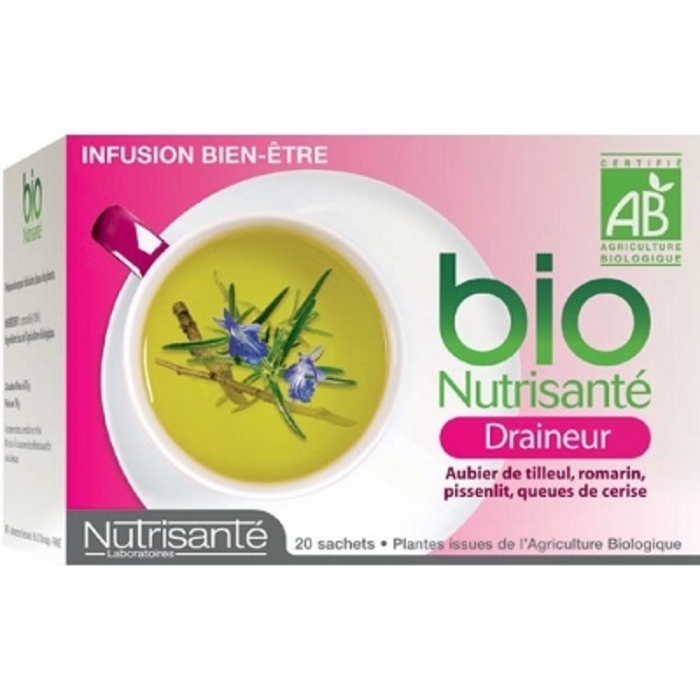 Photo de Nutrisante infusion bio draineur Nutrisanté Nutrisante infusion bio draineur Nutrisanté-194762