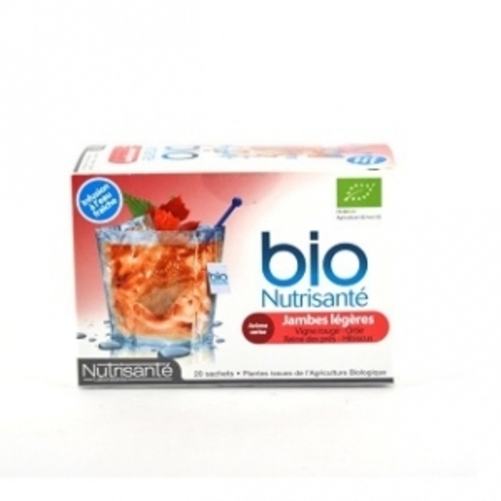 Photo de Nutrisante infusion froide jambes légères bio Nutrisanté Nutrisante infusion froide jambes légères bio Nutrisanté-198550