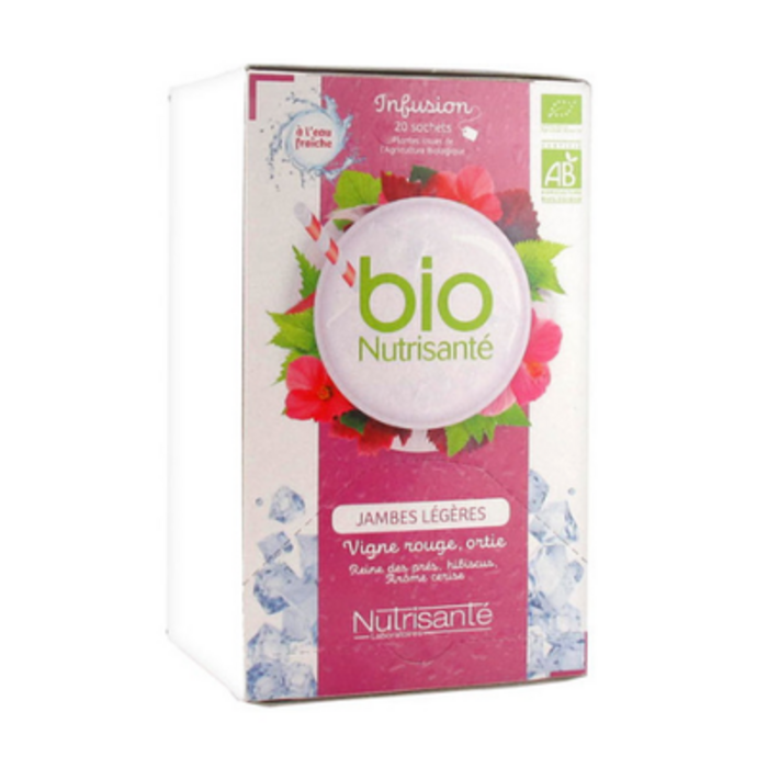 Photo de Nutrisante infusion froide jambes légères bio Nutrisanté Nutrisante infusion froide jambes légères bio Nutrisanté-198550